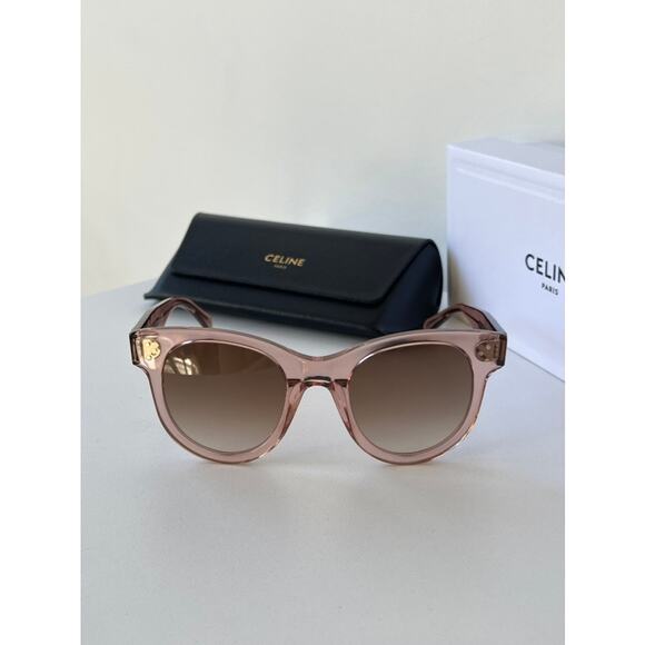 NEW Celine CL40182F Baby Audrey Sunglasses in Pink - Picture 6 of 9
